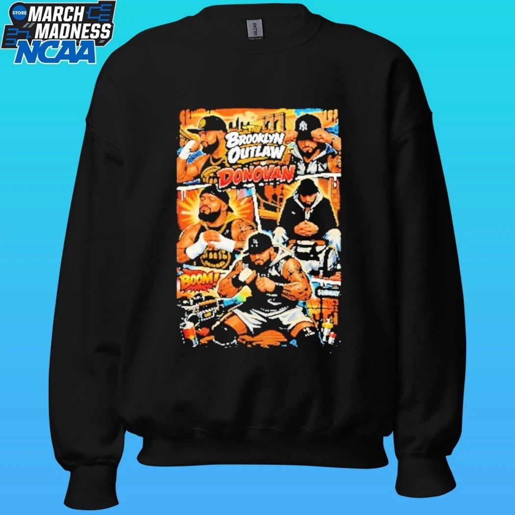 The Brooklyn Outlaw Donovan Bk Outlaw Comic Strip Shirt