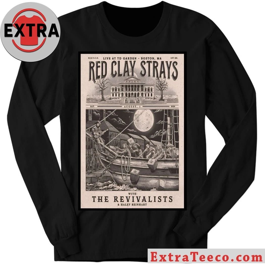 Original Red Clay Strays Boston MA On August 1 2026 Poster Shirt