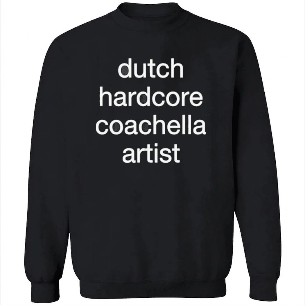 Joost Klein Dutch Hardcore Coachella Artist 2026 Shirt