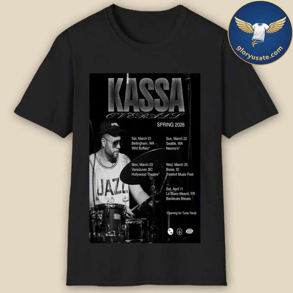 Kassa Overall Spring 2026 Tour Poster Shirt