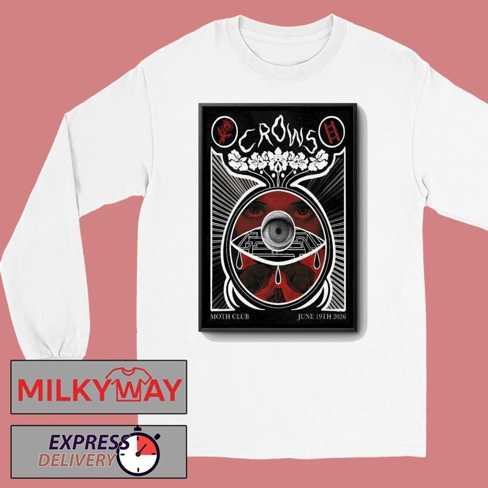 CROWS London UK On Jun 19 2026 Tour Poster shirt