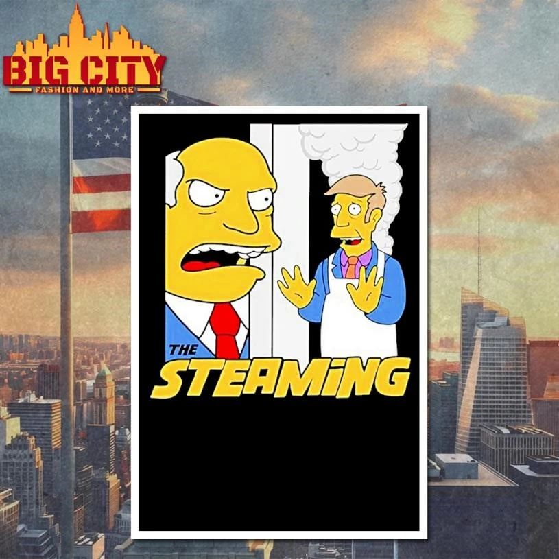 Simpson Principal Skinner The Steaming Shirt