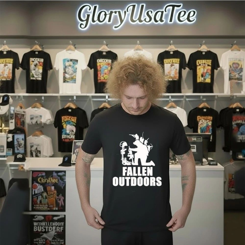 kaulig racing fallen outdoors shirt