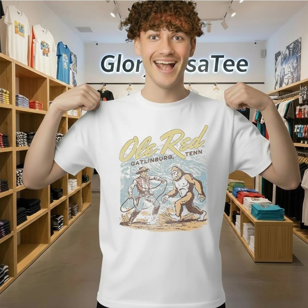 Ole Red Gatlinburg Sasquatch Lasso T-Shirt