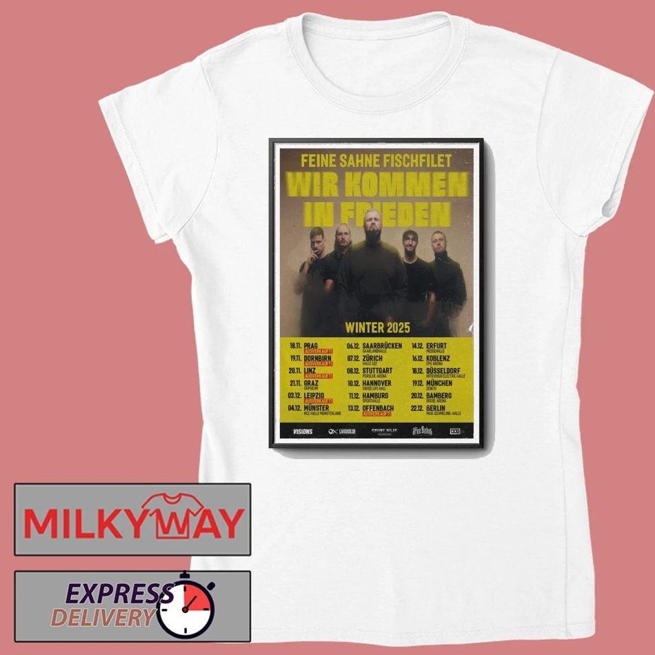 Feine Sahne Fischfilet Winter Tour Poster shirt
