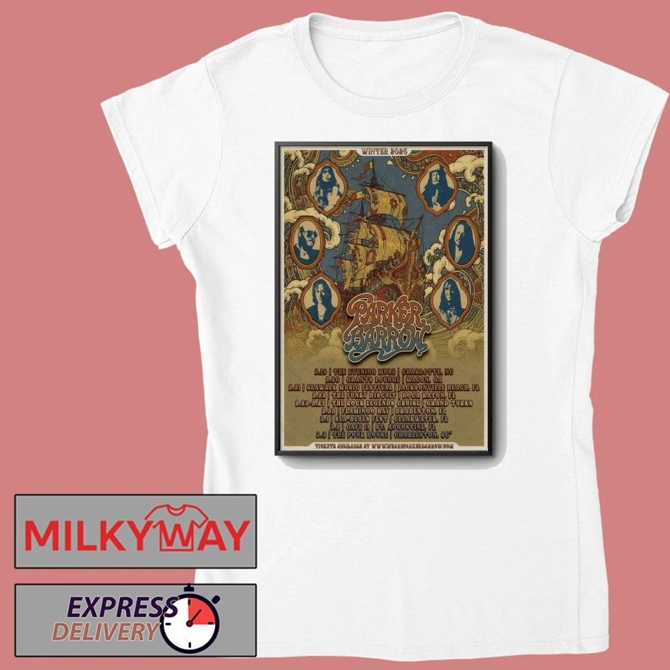 Parker Barrow 2026 Tour Winter Poster shirt