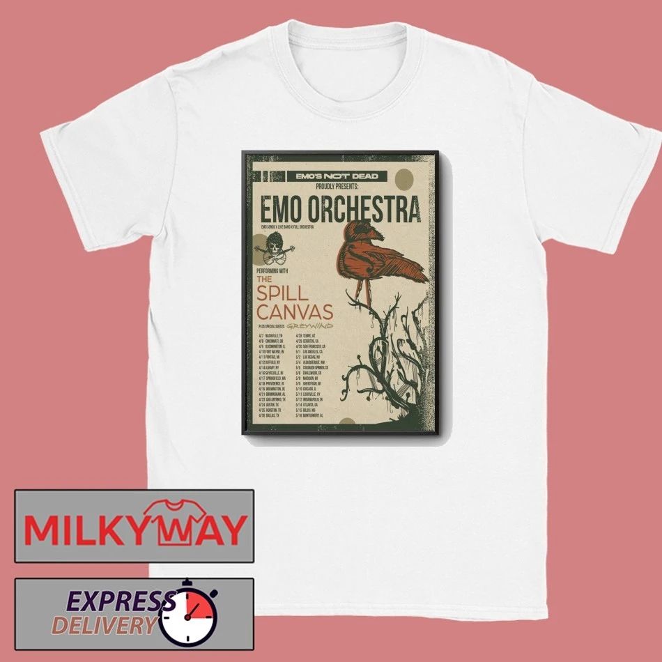 Emo Orchestra Tour 2026 Poster shirt