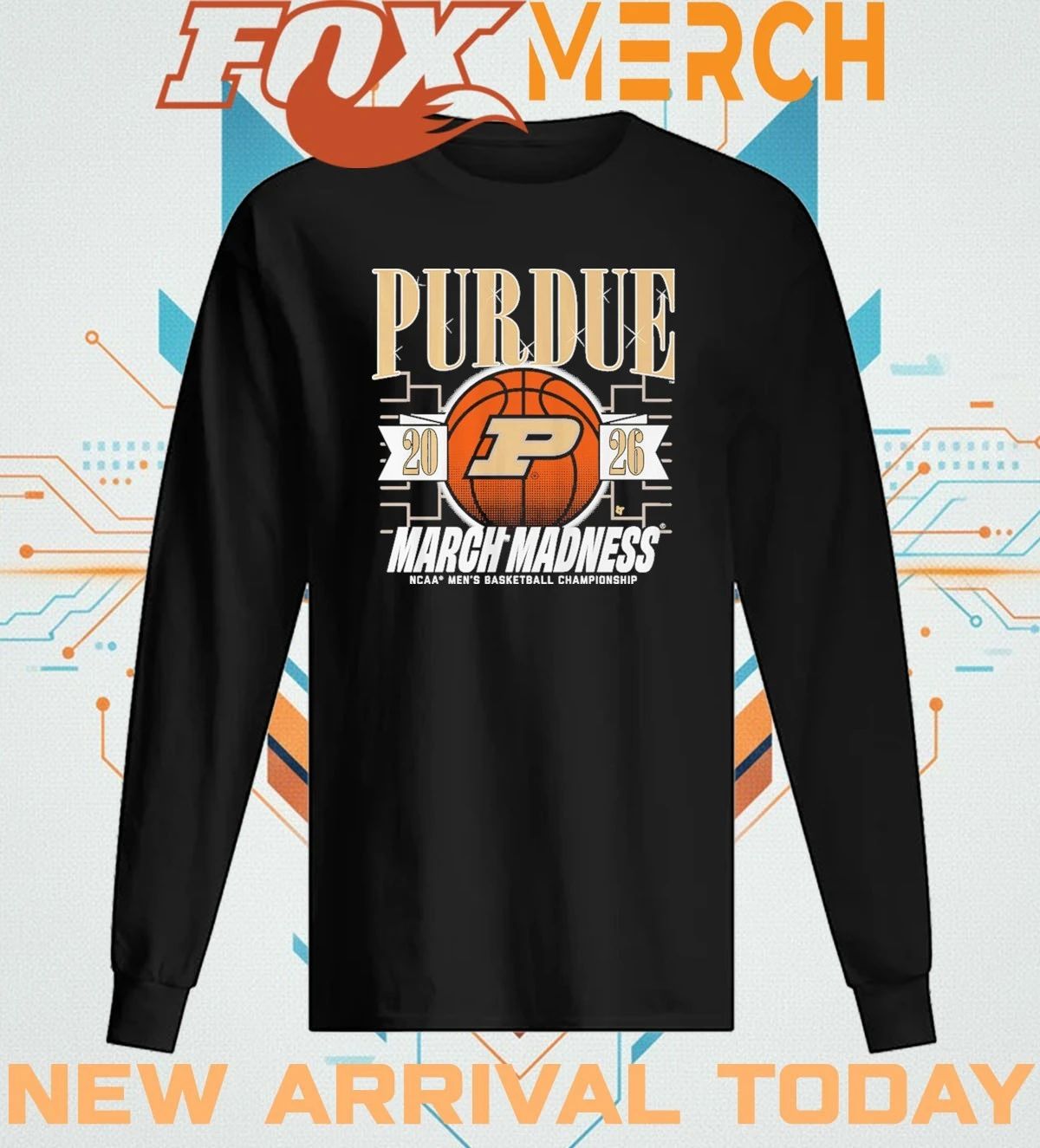 Purdue Boilermakers Men’s Basketball 2026 March Madness t-shirt