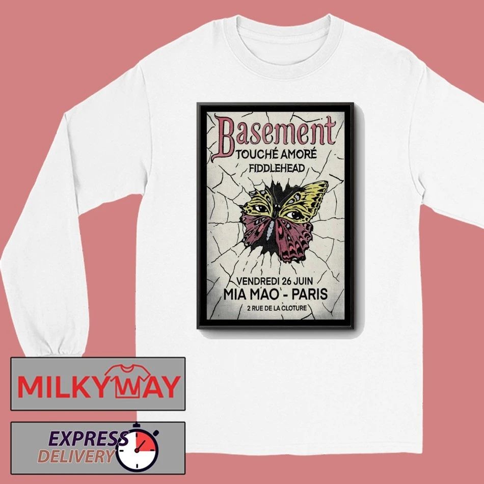 Basement Paris FR On Jun 26 2026 Event Poster shirt