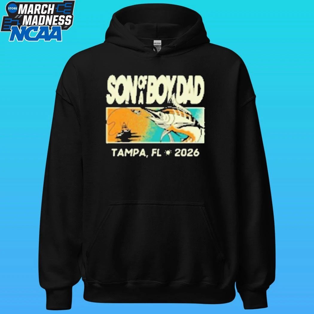 Son Of A Boy Dad Fish Tampa Fl 2026 Shirt