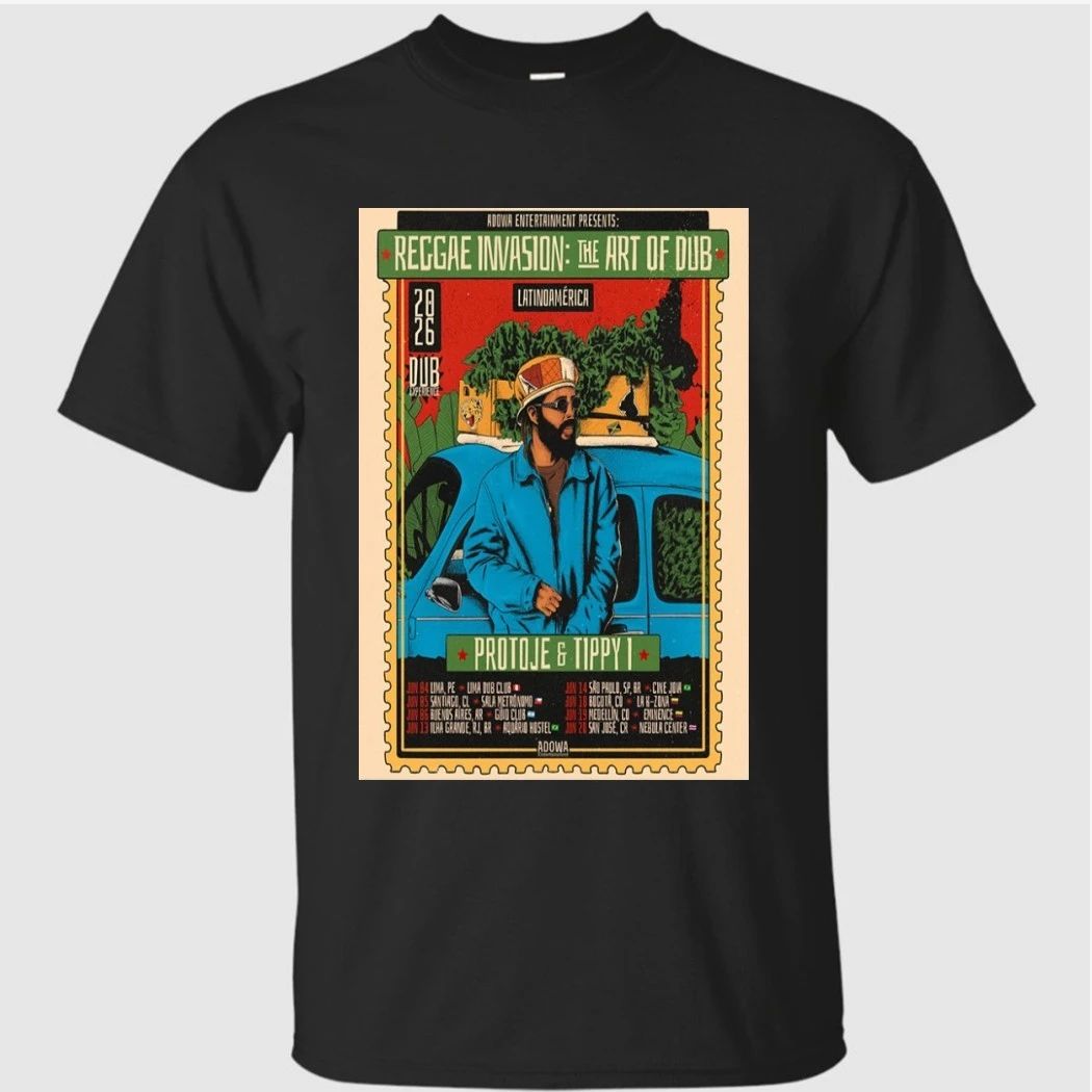 Protoje Tippy I Latin America Tour 2026 Shirt