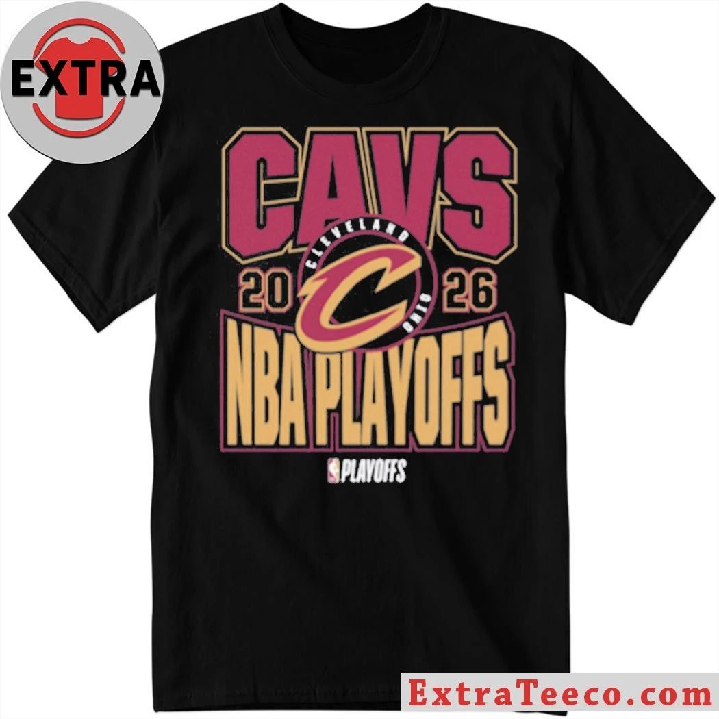 Cleveland Cavaliers 2026 NBA Playoffs Mantra Logo T-Shirt