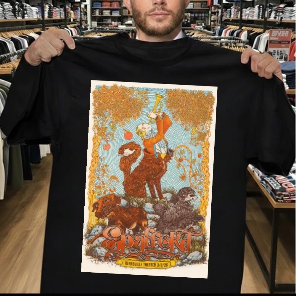 Spafford March 8 2026 Bearsville Theater Show Poster Shirt