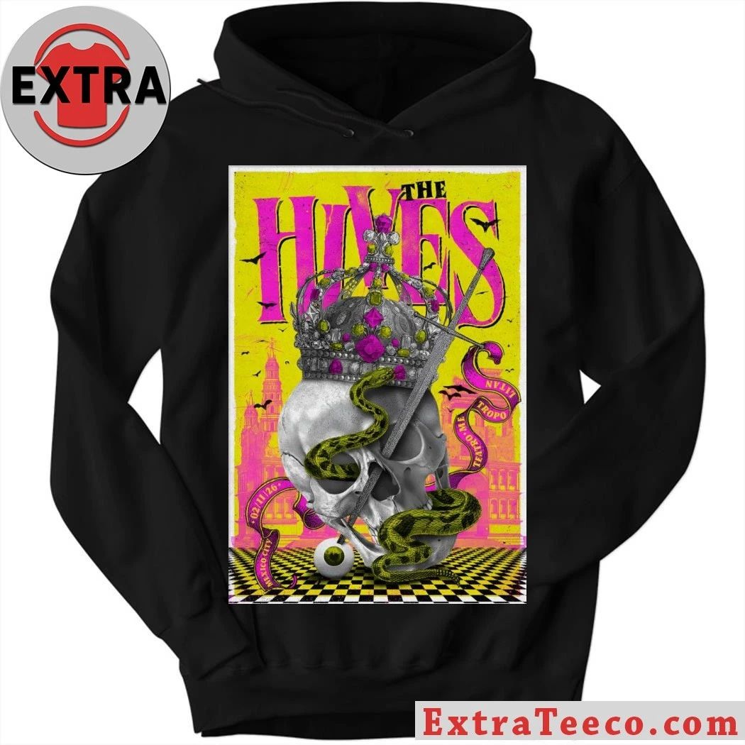 The Hives Teatro Metropólitan Mexico Feb 11 2026 Poster Shirt