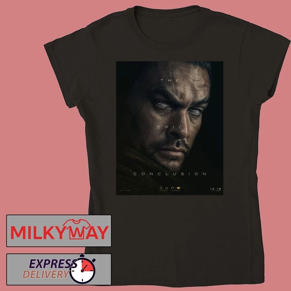 Dune Part 3 Official Character Poster Jason Momoa as Duncan Idaho shirt