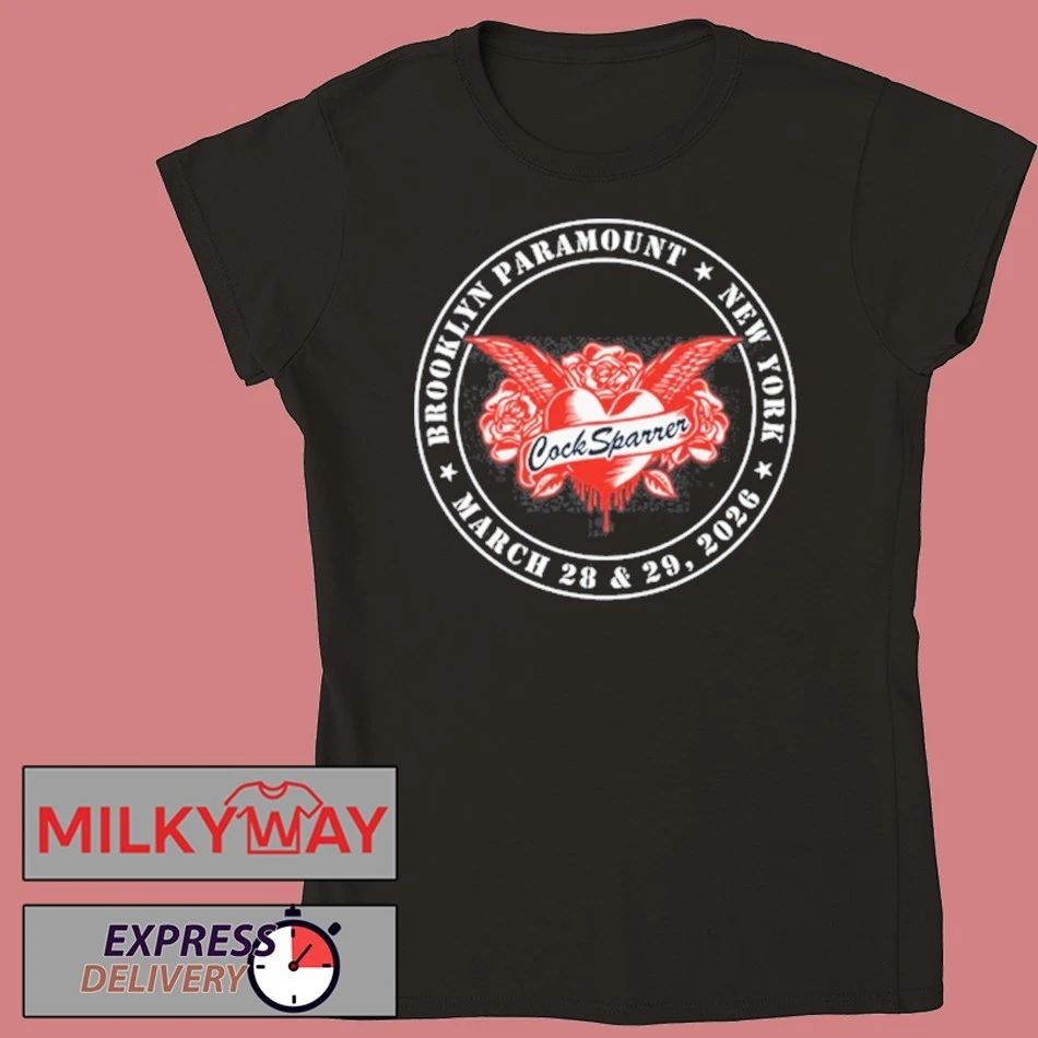 Cock Sparrer in Brooklyn, NY Mar 28 & 29 2026 Event shirt