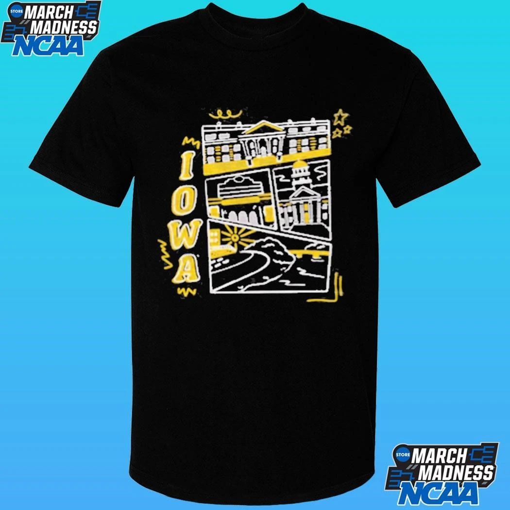 Iowa Campus Landmarks Vintage Shirt