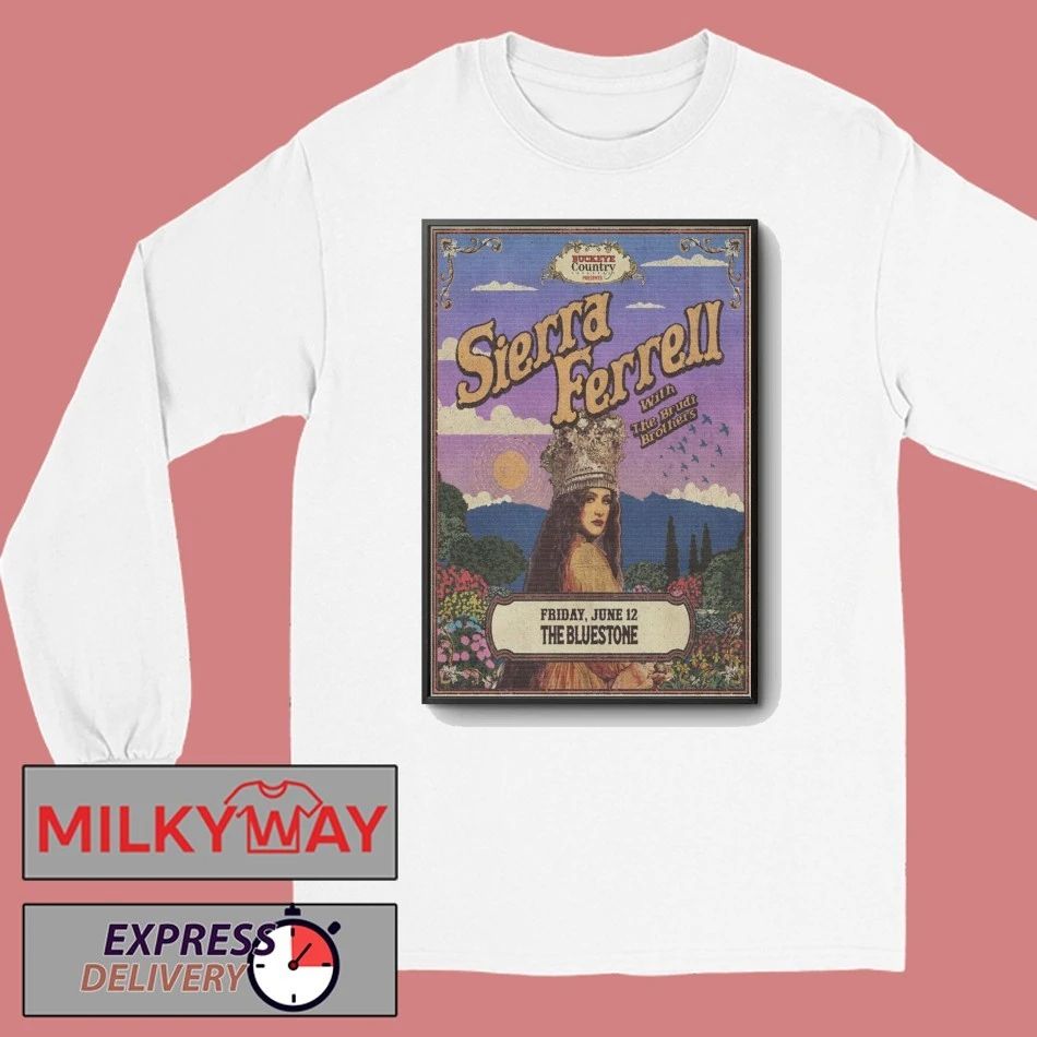 Sierra Ferrell Columbus, OH On Jun 12, 2026 Event Poster shirt