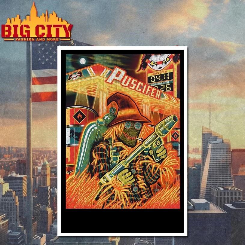 Puscifer Atlantic City New Jersey 2026 Gig Poster Shirt