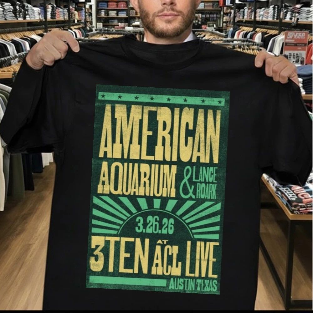 BJ Barham Mar 26 2026 Austin Texas Poster Tour Shirt