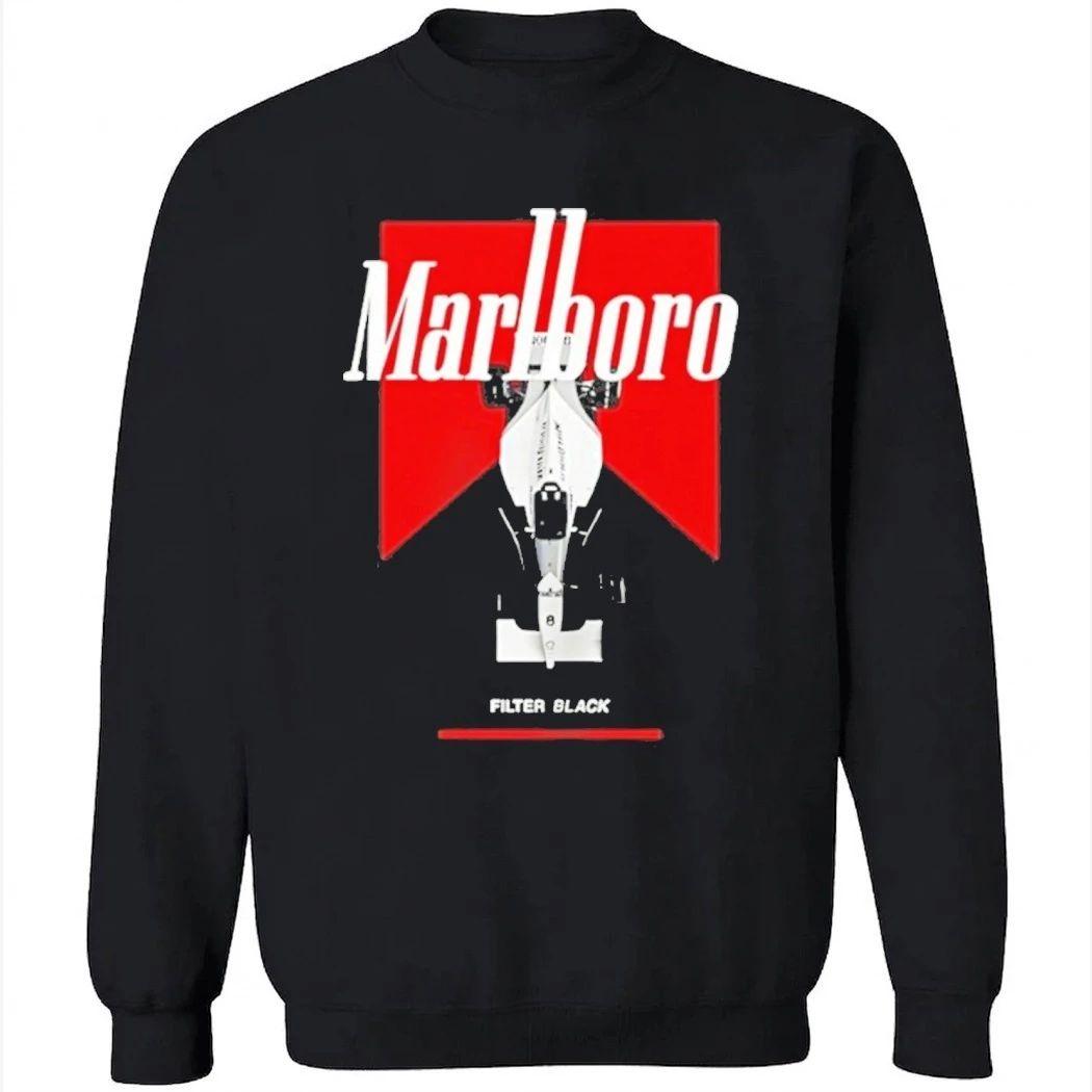 Marlboro Project Four Formula One Filter Black Shirt