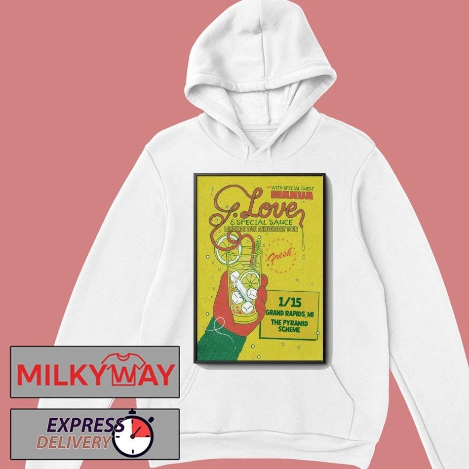 Garrett Dutton aka G.Love In Grand Rapids MI On Jan 15 2026 Poster shirt