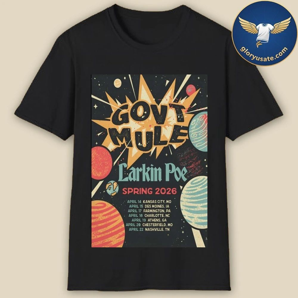 Gov’t Mule Spring 2026 Tour Poster Shirt