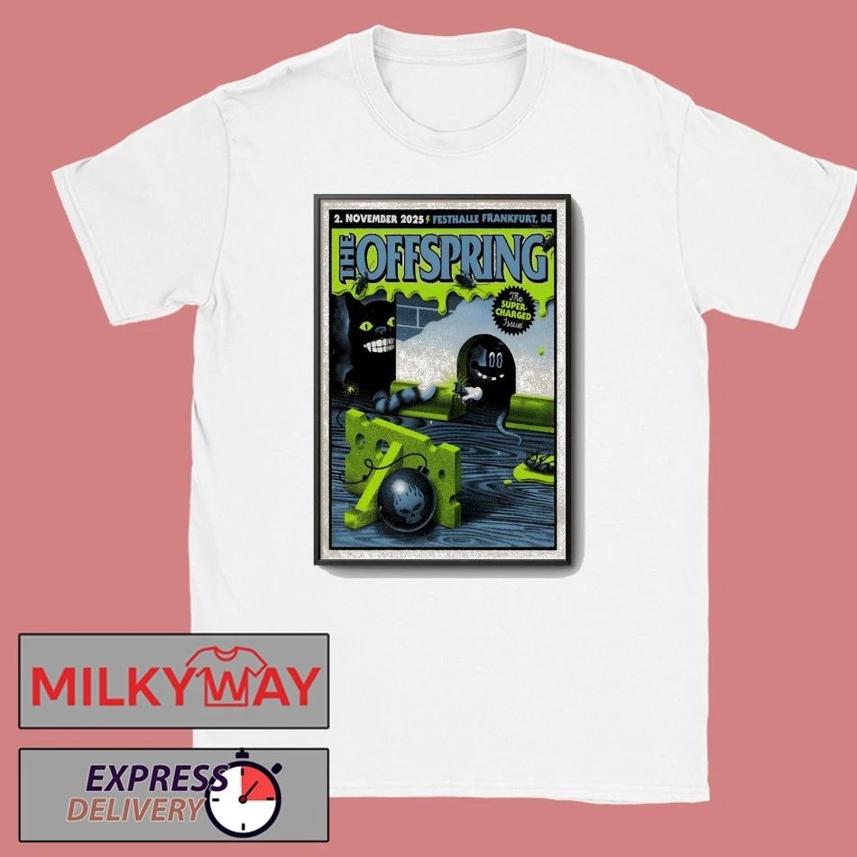 The Offspring Nov 2 2025 Festhall Frankfurt, DE Poster shirt