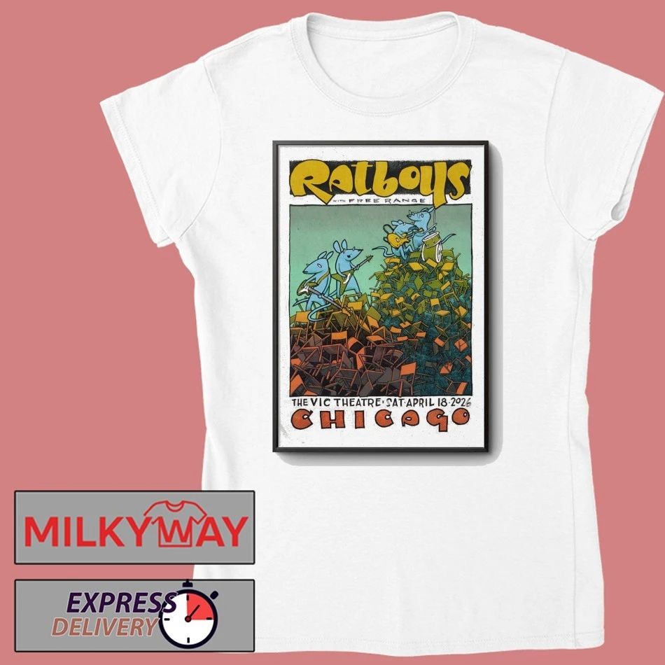 Ratboys 4 18 2026 Chicago IL Poster shirt