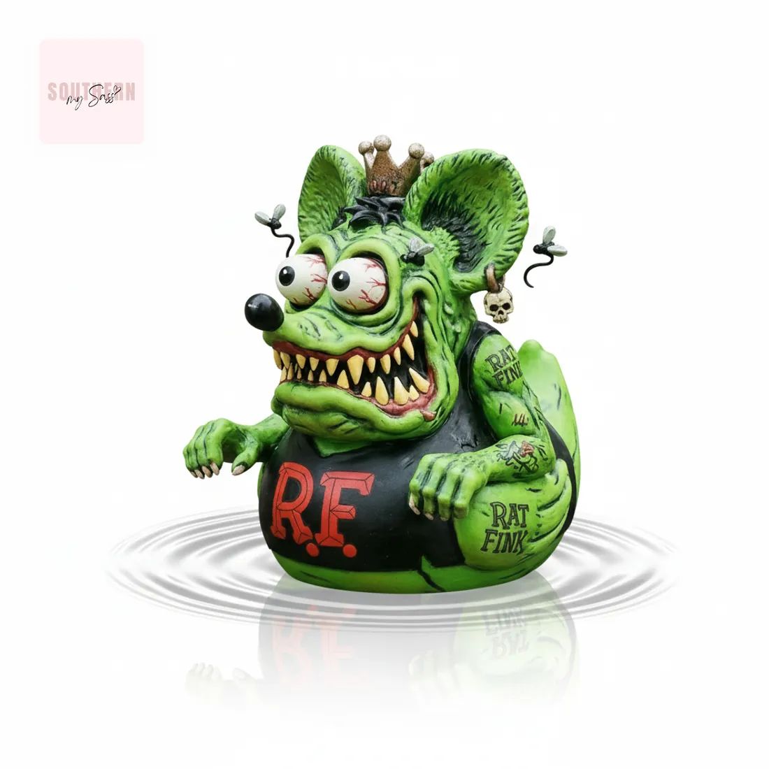 Rat Fink 63rd Anniversary Commemorative Rubber Duck