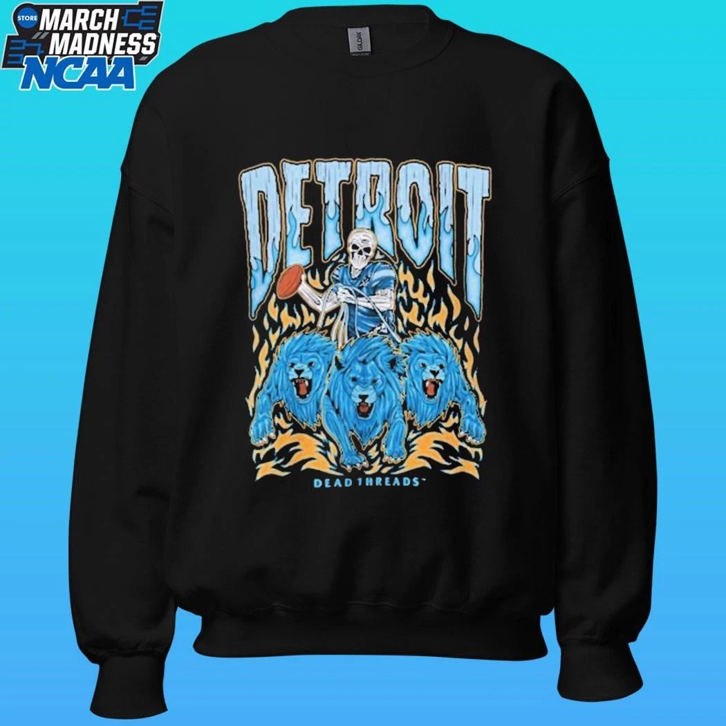 Dead Threads Apparel Detroit Football Shirt