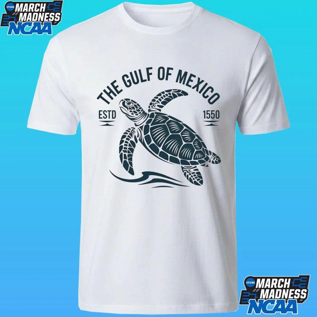 Sea Turtle The Gulf Of Mexico Estd 1550 Shirt