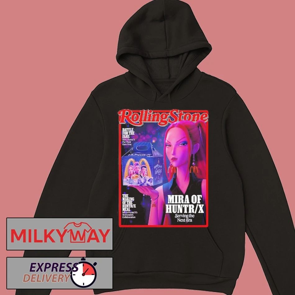 Rolling Stone K-Pop Demon Hunters x Mc Donald Collaboration Mira Of Huntrx The Making Of The Huntrx Meal shirt