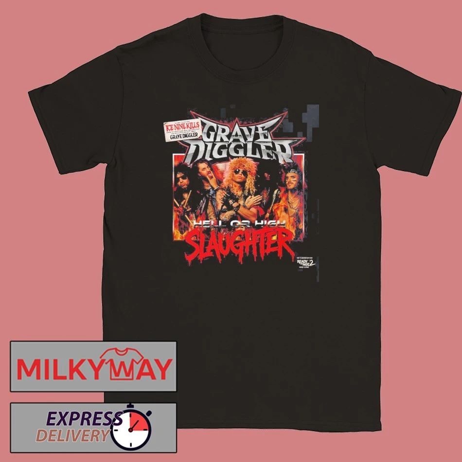 Ice Nine Kills Grave Diggler Hell Or High Slaughter From Ready Or Not 2 Here I Come T-Shirt