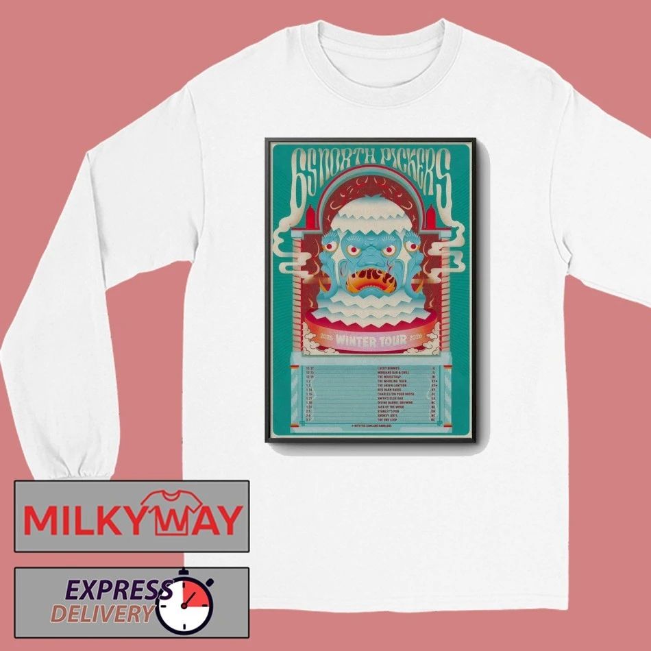 65 North Pickers Winter Tour 2025-2026 Poster shirt