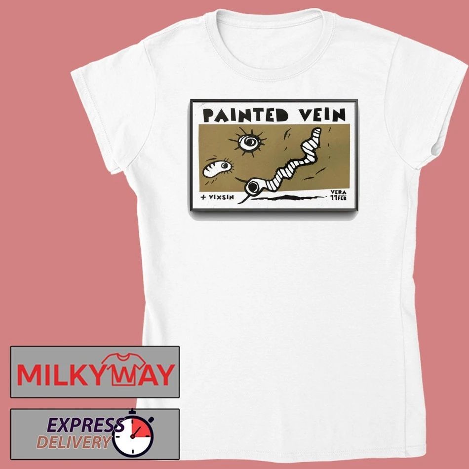 Painted Vein Feb 11 2026 Vera In Groningen NL Poster shirt