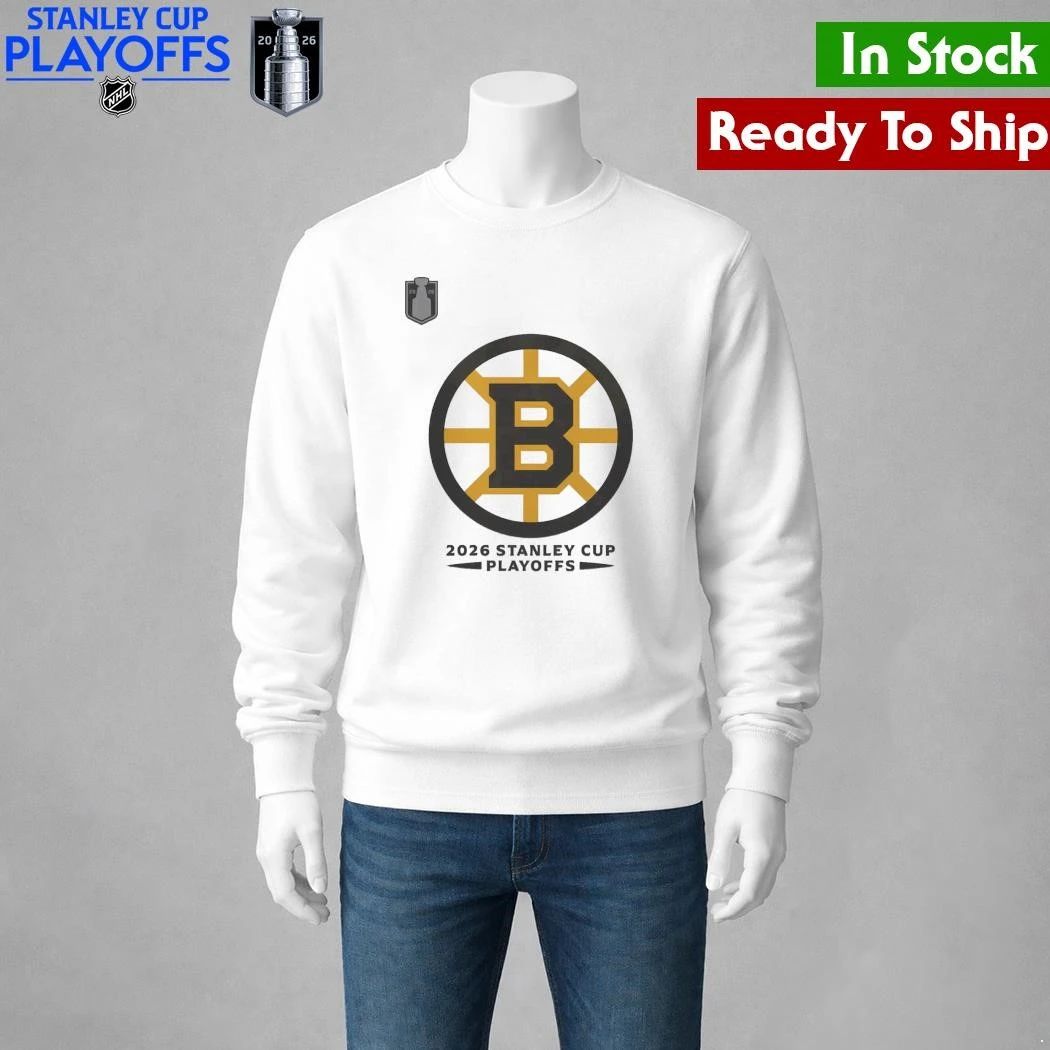 Boston Bruins 2026 Stanley Cup Playoffs Authentic Pro Rink Performance Shirt