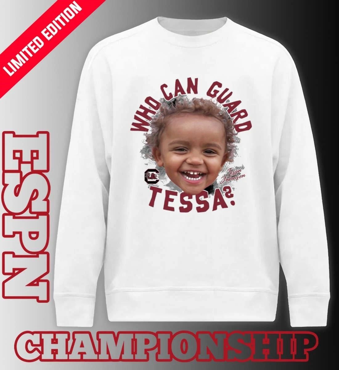 South Carolina Women’s Basketball Chloe Kitts Tessa Johnson Who Can Guard Tessa shirt