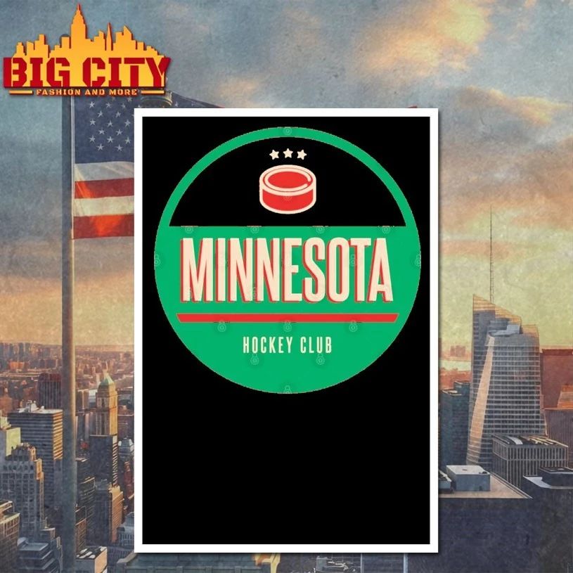 Minnesota hockey club t-shirt