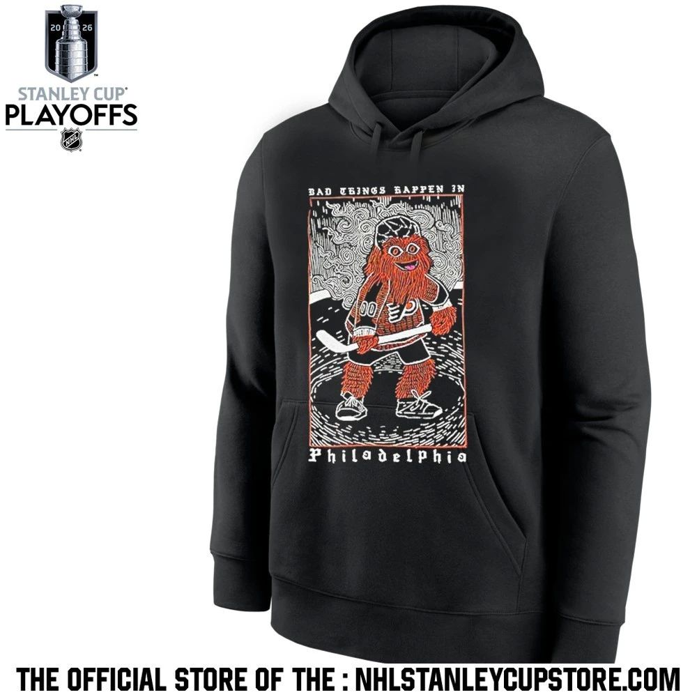 Flyers Bad Things Happen In Philadelphia Gritty Art Shirt