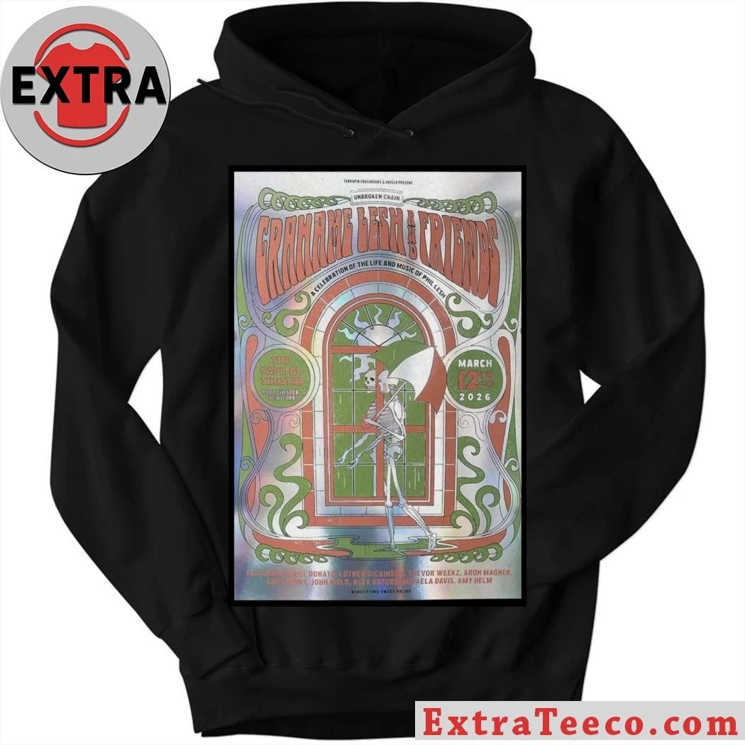 Mar 12 2026 Poster New York Grahame Lesh AND Friends T-Shirt