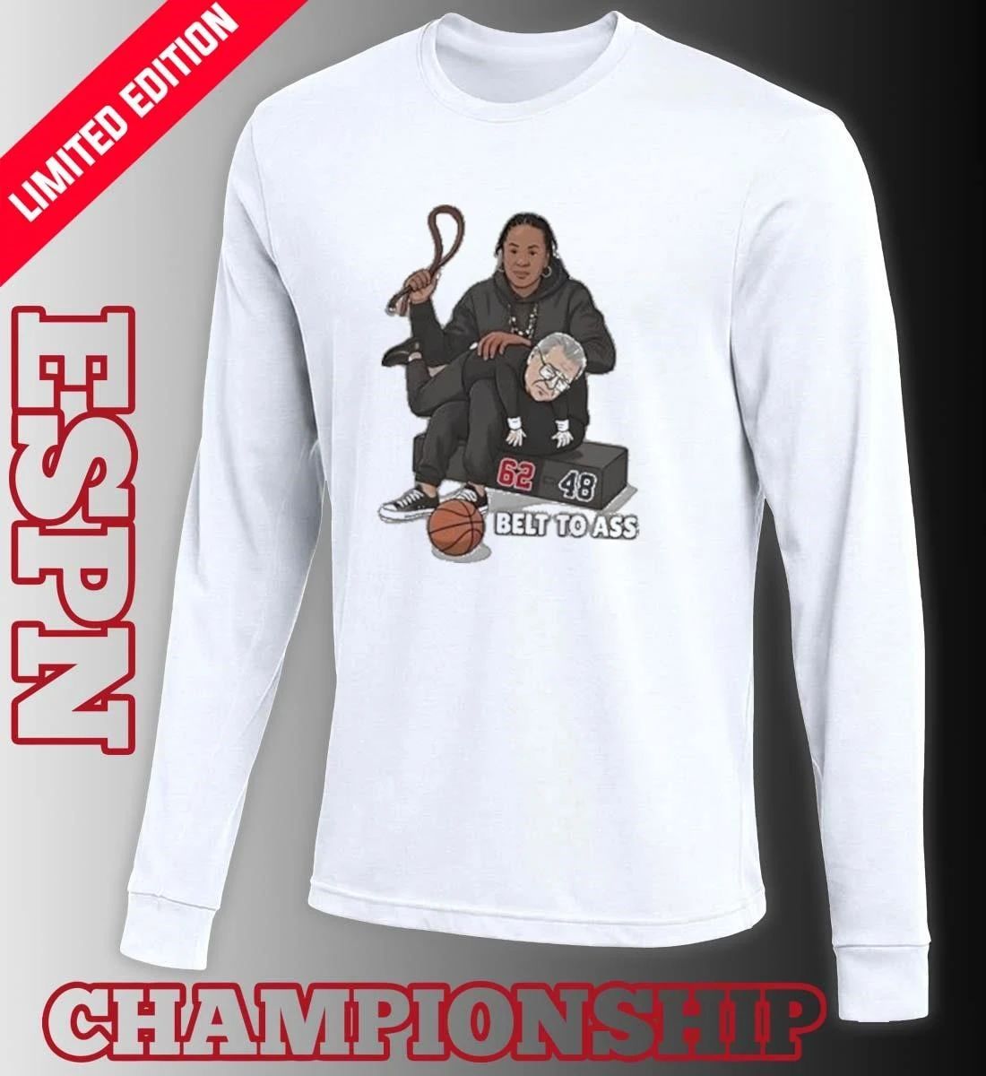Dawn Staley Belt To Ass Geno Auriemma Shirt