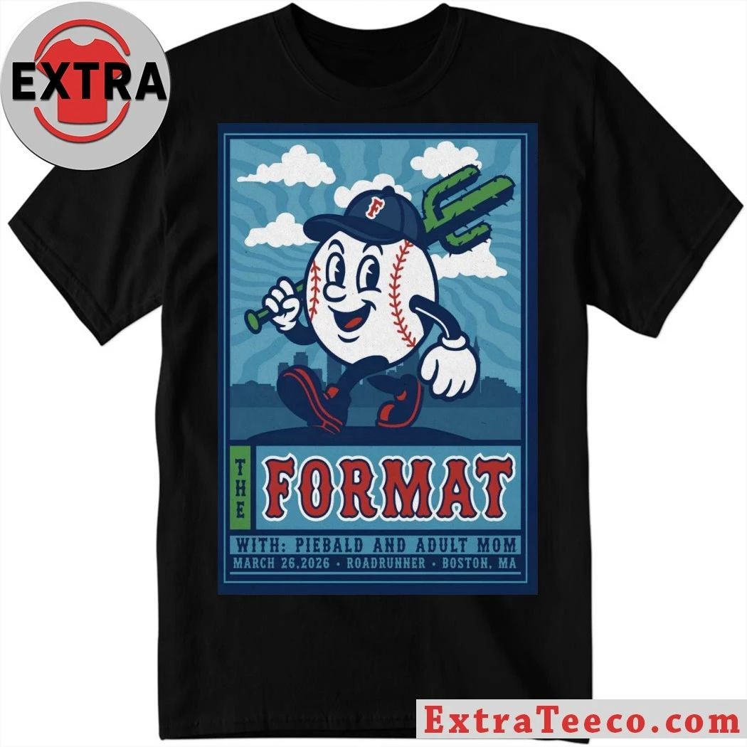The Format March 26 2026 Roadrunner Boston MA Poster Shirt