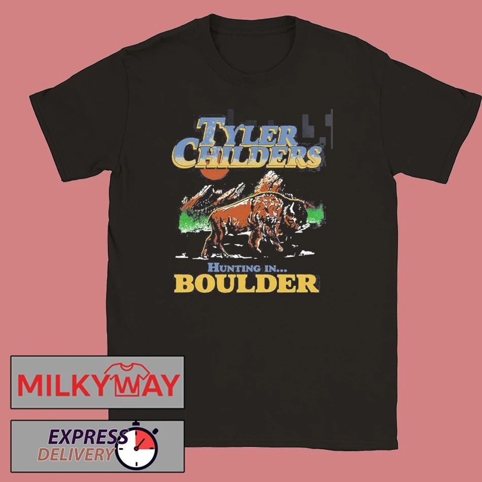 Tyler Childers Snipe Hunt 2026 Tour Merch Hunting In Boulder Colorado At Folsom Field On July 18 2026 T-Shirt