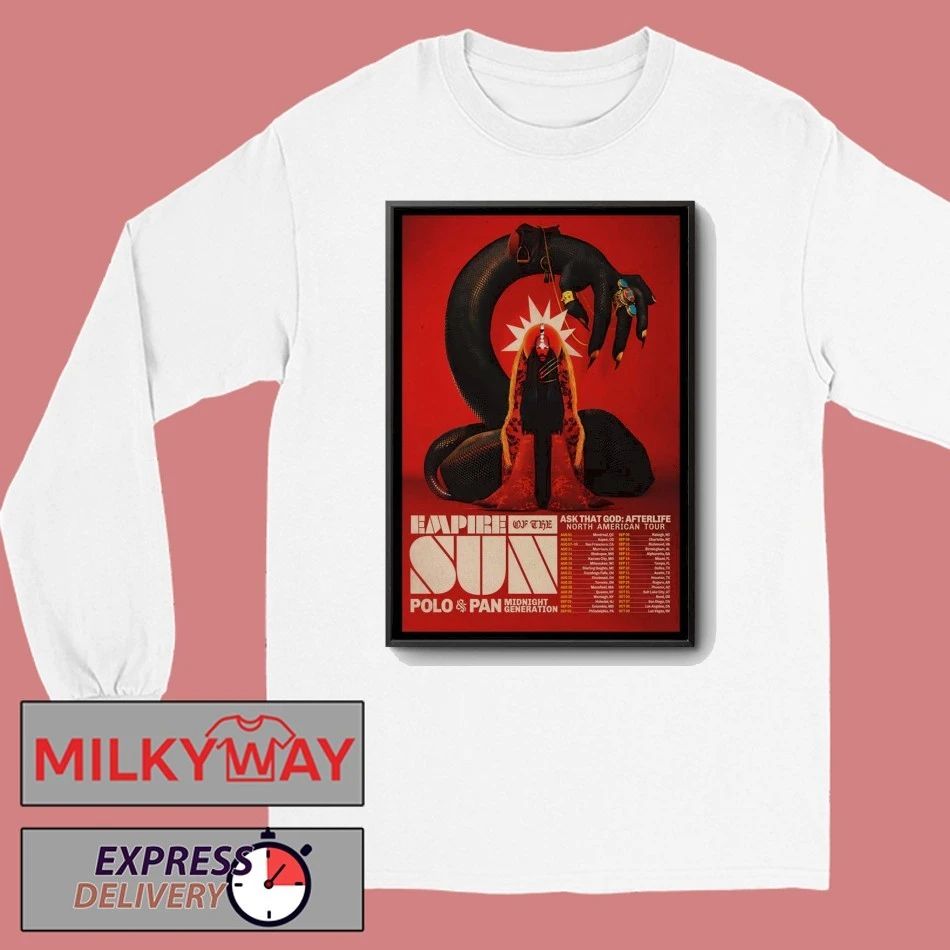 Empire Of The Sun 2026 North American Shows Poster shirt