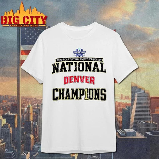 Denver Ice Hockey National Champions Shirt