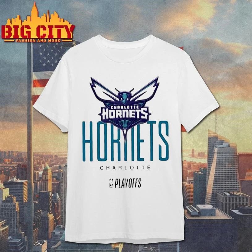 NBA Playoffs Charlotte Hornets Basketball Logo Shirt