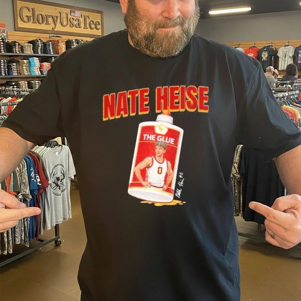 Nate Heise Glue Guy NIL Signature Shirt