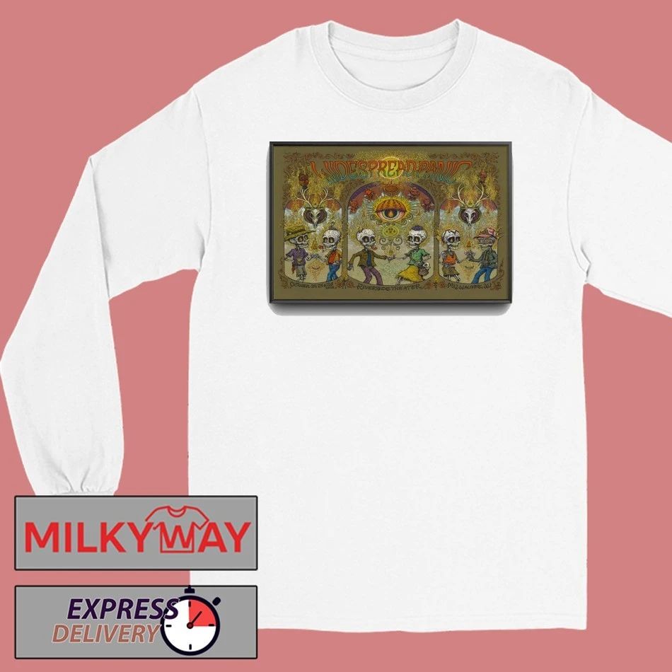 Widespread Panic Oct 24-26 2025 Milwaukee Tour Poster shirt