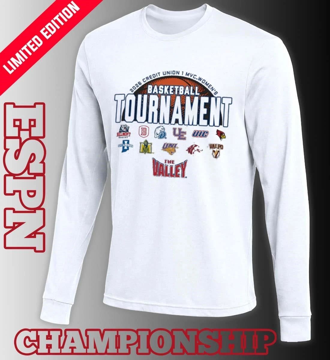 2026 Credit Union 1 MVC Women’s Basketball Championship Shirt